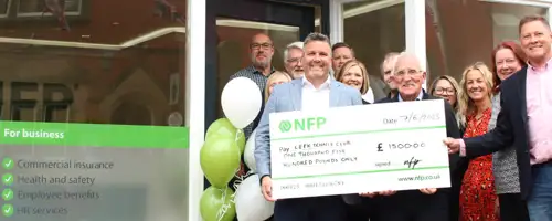 Leek Office Charity Image